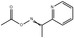 (E)-1-(2-Pyridyl)ethanone O-acetyl oxime Structure