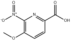 2-Pyridinecarboxylicacid,5-methoxy-6-nitro-(9CI) 구조식 이미지