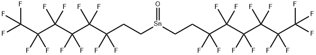 BIS(1H,1H,2H,2H-PERFLUOROOCTYL)TIN OXIDE Structure