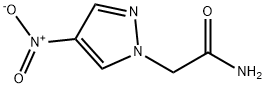 2-(4-nitro-1H-pyrazol-1-yl)acetamide 구조식 이미지
