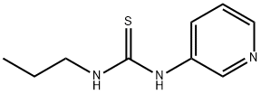 Urea, 1-propyl-3-(3-pyridyl)-2-thio- (8CI) Structure