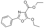ETHYL 5-ETHOXY-2-PHENYLOXAZOLE-4-CARBOXYLATE Structure
