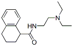 1,2,3,4-Tetrahydro-N-[2-(diethylamino)ethyl]-1-naphthalenecarboxamide Structure