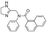 N-[(2-Imidazolin-2-yl)methyl]-N-phenyl-1-naphthalenecarboxamide Structure