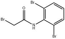2-broMo-N-(2,6-dibroMophenyl)acetaMide 구조식 이미지