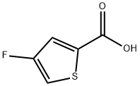 2-Thiophenecarboxylic acid, 4-fluoro- 구조식 이미지