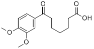 7-(3,4-DIMETHOXYPHENYL)-7-OXOHEPTANOIC ACID Structure
