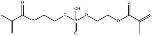 2-메틸-2-프로펜산 포피니코비스 (옥시-2,1-에탄디일)에스터 구조식 이미지