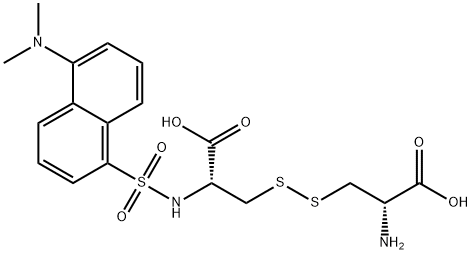 N,N'-DIDANSYL-L-CYSTINE Structure