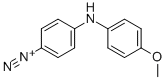 32445-13-9 4-[(4-methoxyphenyl)amino]benzenediazonium