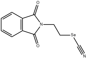 2-(2-셀레노시아네이토에틸)이소인돌-1,3-디온 구조식 이미지
