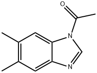 1H-벤즈이미다졸,1-아세틸-5,6-디메틸-(9CI) 구조식 이미지
