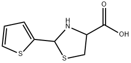 2-(2-THIENYL)-1,3-THIAZOLIDINE-4-CARBOXYLIC ACID Structure