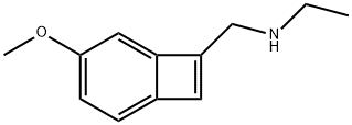 N-에틸-4-메톡시바이사이클로[4.2.0]옥타-1,3,5,7-테트렌-7-메탄아민 구조식 이미지