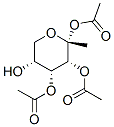 알파-d-리보피라노사이드,메틸,트리아세테이트 구조식 이미지