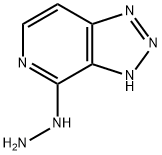 4H-1,2,3-Triazolo[4,5-c]pyridin-4-one,  1,5-dihydro-,  hydrazone  (9CI) Structure