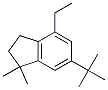 6-tert-Butyl-4-ethyl-1,1-dimethylindane Structure