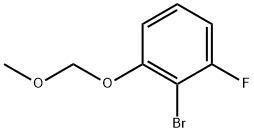 2-BROMO-1-FLUORO-3-(METHOXYMETHOXY)BENZENE Structure