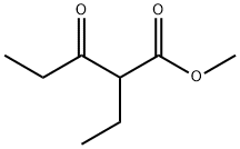 Pentanoic acid, 2-ethyl-3-oxo-, methyl ester Structure