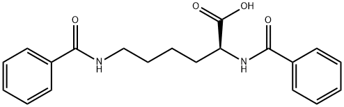 ALPHA,EPSILON-DIBENZOYL-DL-LYSINE Structure