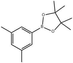 2-(3,5-디메틸페닐)-4,4,5,5-테트라메틸-1,3,2-디옥사보로란 구조식 이미지