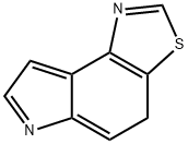 4H-피롤로[3,2-e]벤조티아졸(9CI) 구조식 이미지