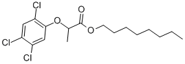 Isooctyl 2-(2,4,5-trichlorophenoxy)propionate 구조식 이미지