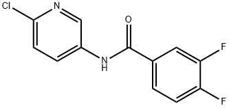 N-(6-Chloropyridin-3-Yl)-3,4-Difluorobenzamide Structure