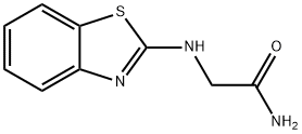 Acetamide, 2-(2-benzothiazolylamino)- (9CI) 구조식 이미지