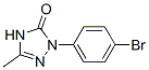 1-(p-Bromophenyl)-3-methyl-1H-1,2,4-triazol-5(4H)-one 구조식 이미지