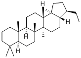 17BETA(H), 21ALPHA(H)-30-NORHOPANE 구조식 이미지