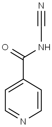 N-Cyano-4-pyridinecarboxamide Structure