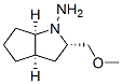 Cyclopenta[b]pyrrol-1(2H)-amine, hexahydro-2-(methoxymethyl)-, (2S,3aR,6aR)- (9CI) 구조식 이미지