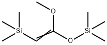 [1-methoxy-2-(trimethylsilyl)vinyloxy]trimethylsilane Structure