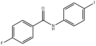 4-fluoro-N-(4-iodophenyl)benzamide Structure