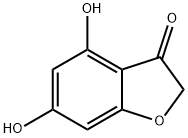 4,6-dihydroxybenzofuran-3-one Structure