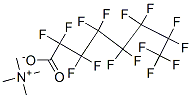 Tetramethylammoniumperfluoroctanoat Structure