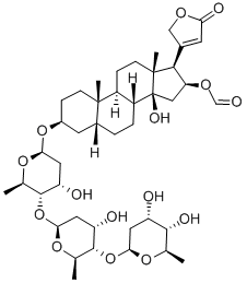 gitaloxin Structure