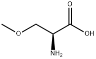 (S)-2-Amino-3-methoxypropanoic acid 구조식 이미지