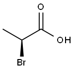 (S)-(-)-2-BROMOPROPIONIC ACID 구조식 이미지