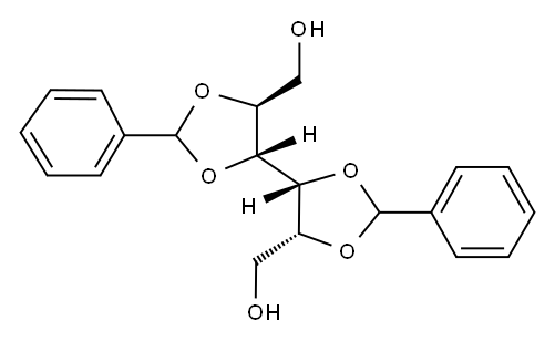 1,3:2,4-Dibenzylidene sorbitol Structure
