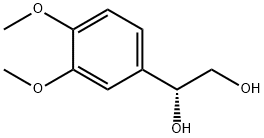 (1R)-1-(3,4-디메톡시페닐)-1,2-에탄디올 구조식 이미지