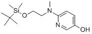 6-[[2-(tert-Butyldimethylsilyloxy)ethyl]methylamino]pyridin-3-ol Structure