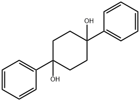 1,4-디페닐시클로헥산-1,4-디올 구조식 이미지