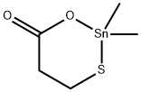 dihydro-2,2-dimethyl-6H-1,3,2-oxathiastannin-6-one Structure