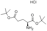 L-Glutamic acid di-tert-butyl ester hydrochloride 구조식 이미지