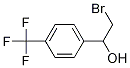 2-broMo-1-(4-(트리플루오로메틸)페닐)에탄올 구조식 이미지