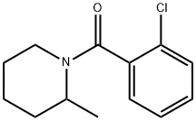 1-(2-클로로벤조일)-2-메틸피페리딘 구조식 이미지