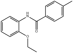 N-(2-에톡시페닐)-4-메틸벤즈아미드 구조식 이미지