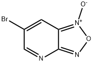 [1,2,5]OXADIAZOLO[3,4-B]PYRIDINE, 6-BROMO, 1-OXIDE Structure